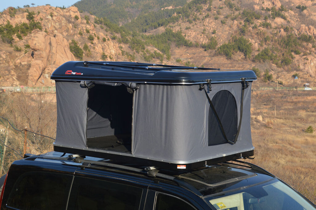 roof top tent black