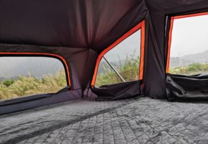 extra large roof top tent interior
