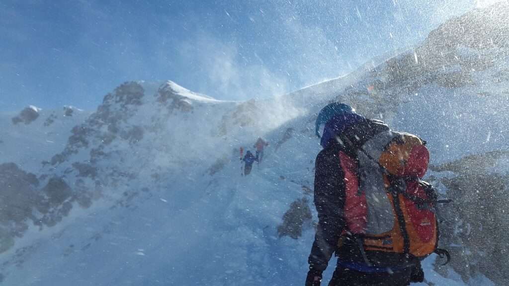 backcountry skiing