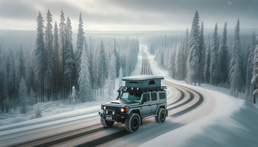 Navigating Winter Roads: Tips for Rooftop Campers