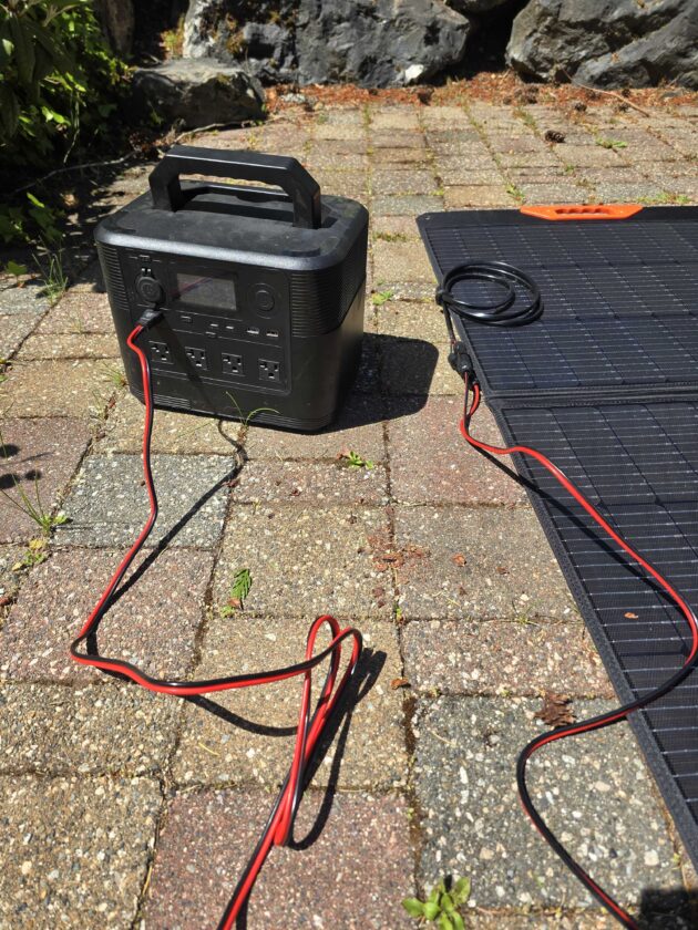Folding Solar Panel 200W, Portable Power for Camping, Vans & Off-Grid Gear