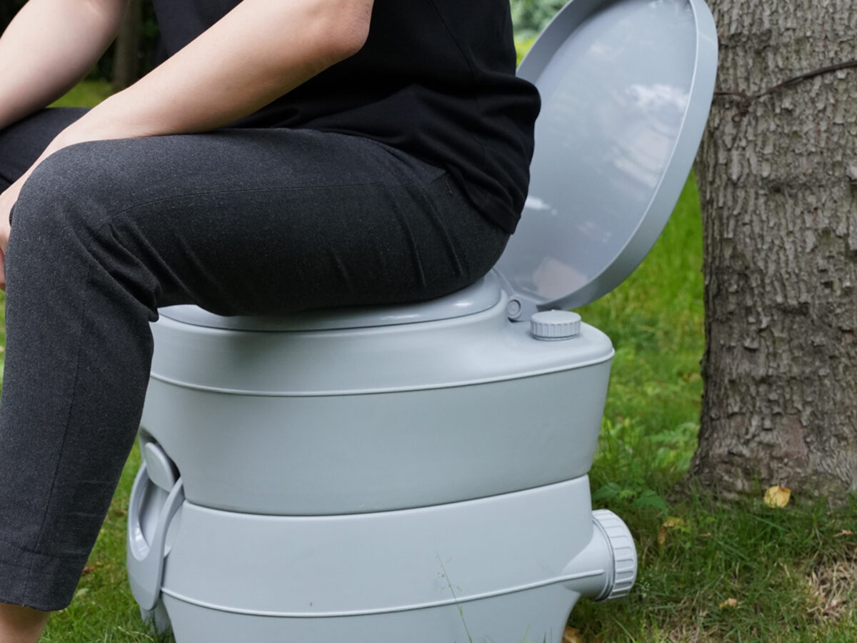 Porta Potty Portable Camping Toilet 20L Roof Top Tents