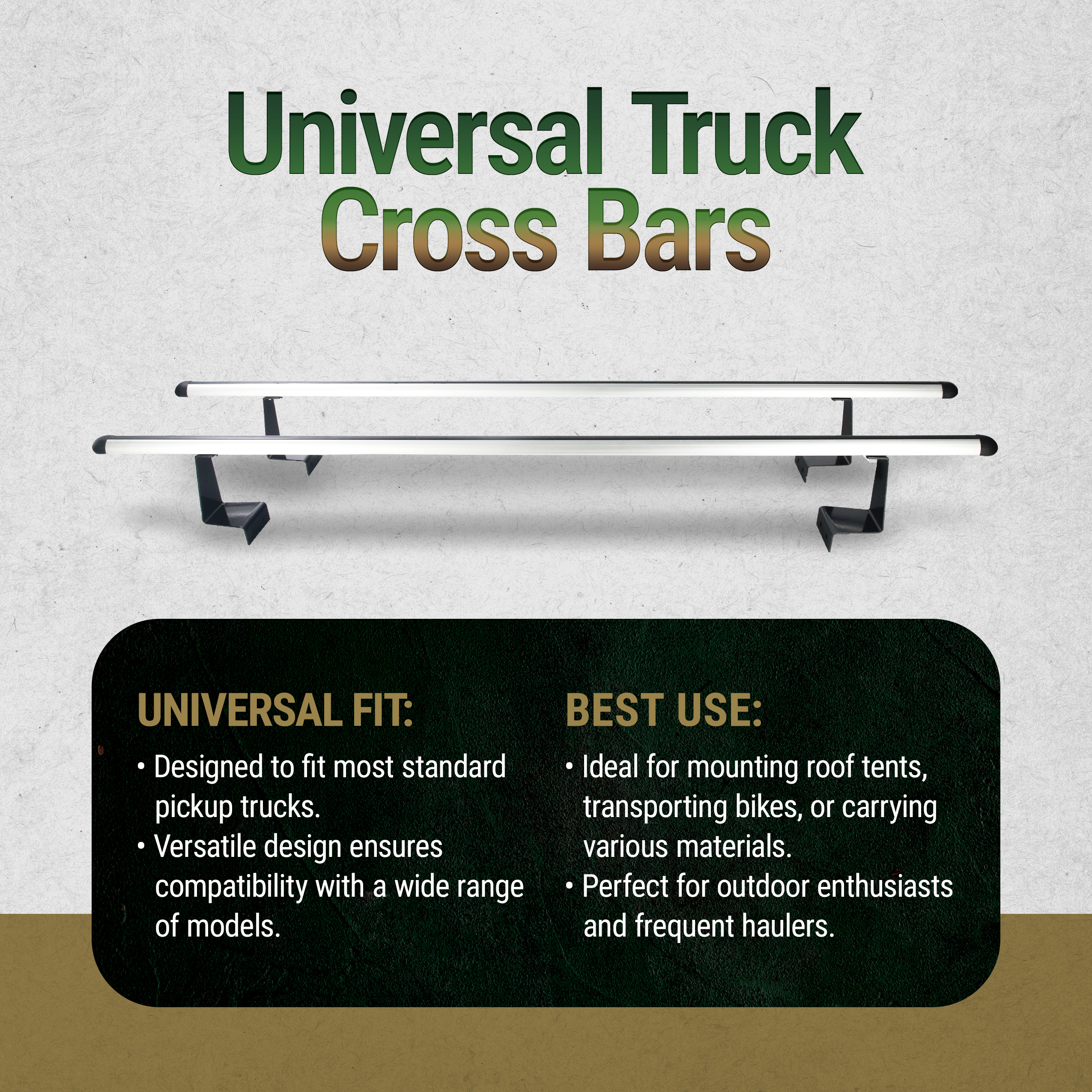 Universal Truck Cross Bars