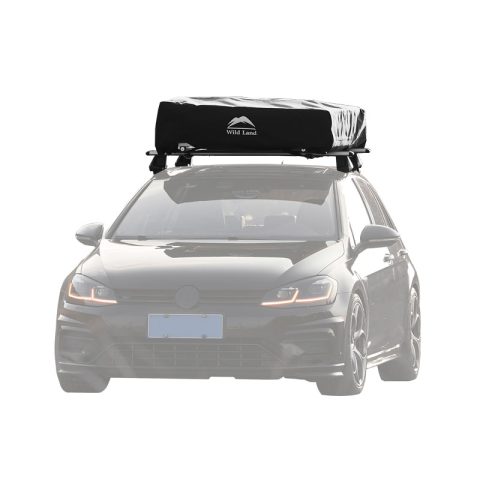 Car with a roof tent
