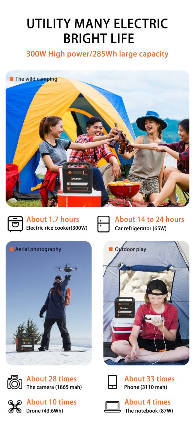 Portable Power Station Conpex Outdoor Battery