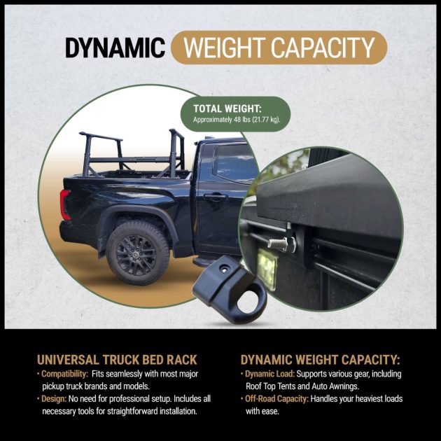 Universal Truck Bed Rack Horizon Hauler