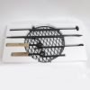 Adjustable Camping Grill with Heavy Duty Steel Construction