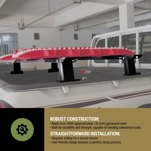 Extra Strong Universal Bed Rack Cross Bars for Trucks