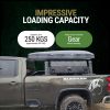 Overland Pod Truck Bed Rack System w/smaller pod boxes