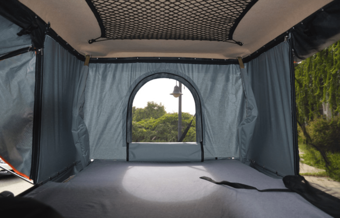 Black Hardshell Slim Roof Tent