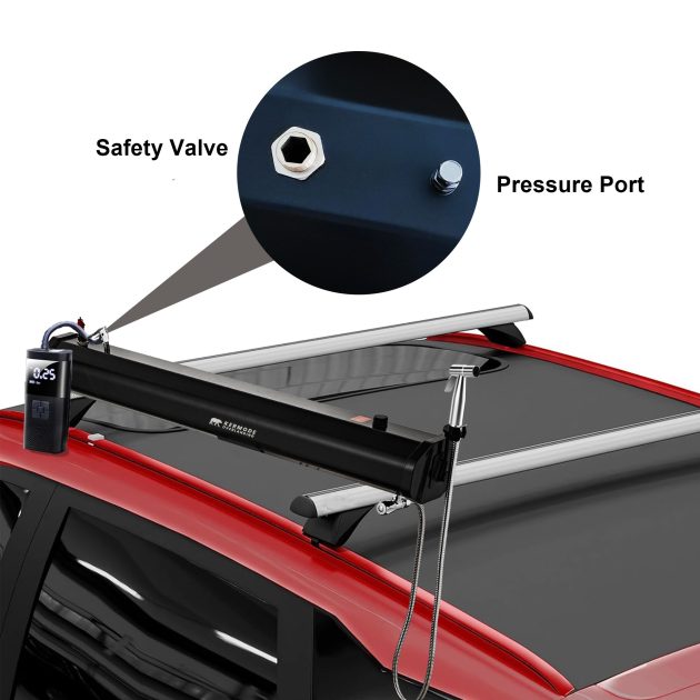 Solar Powered Portable RoadShower for Camping 30L