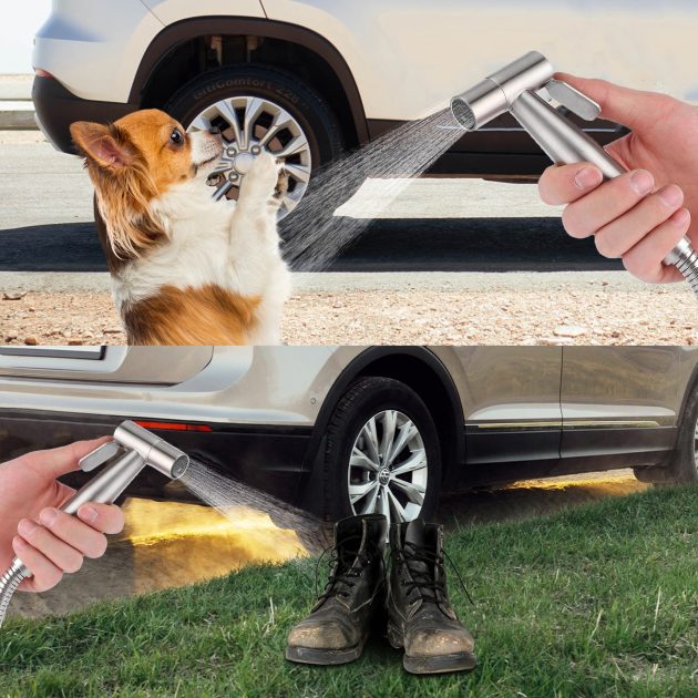 Solar Powered Portable RoadShower for Camping 30L