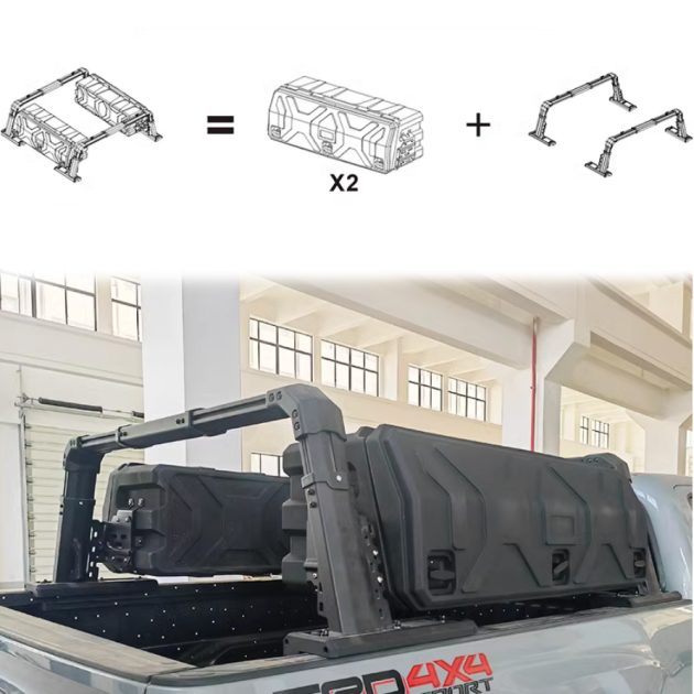 Overland Pod Truck Bed Rack System Large