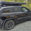Summit Ridge rooftop tent mounted on truck with overland rack Canada setup
