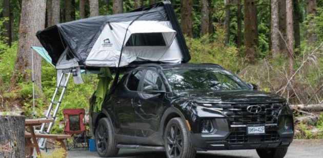 Outland Compact Hard Shell Rooftop Tent 2–3 Person
