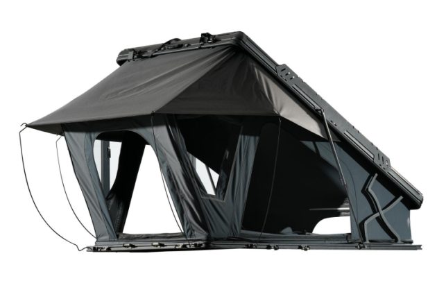 summitedge aluminum wedge hard shell rooftop tent