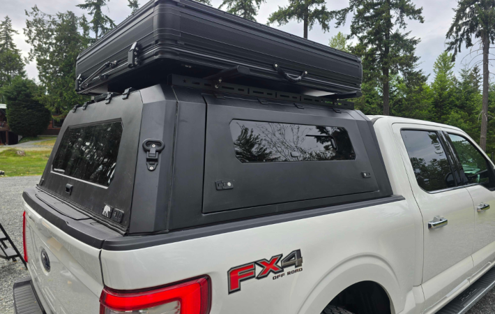 Ridgeline Compact Hardshell Roof Top Tent for overlanding, camping, and truck bed adventure setups