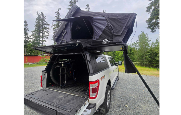Ridgeline Compact Hardshell Roof Top Tent for overlanding, camping, and truck bed adventure setups