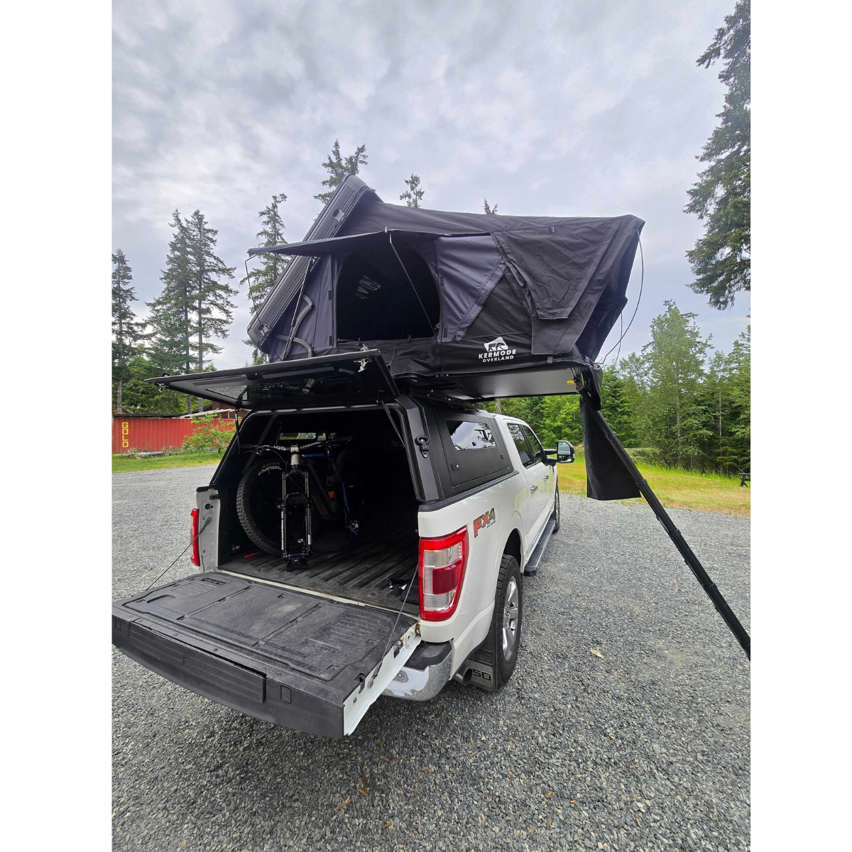 Ridgeline Compact Hardshell Roof Top Tent for overlanding, camping, and truck bed adventure setups