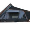 ridgeline rooftop tent on short bed truck