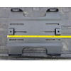 Universal traction boards mounted on roof rack for overland travel
