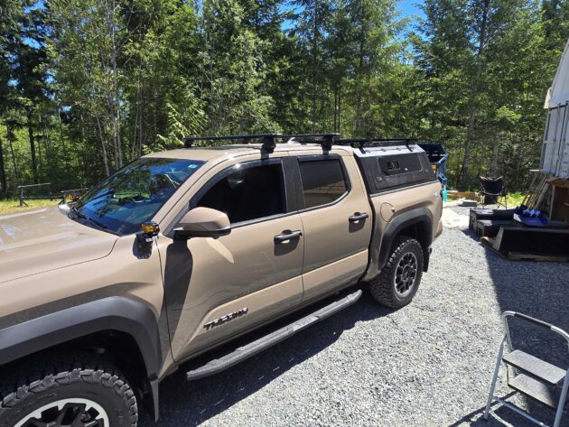 Aluminum Truck Canopy – Toyota Tacoma (2024+)