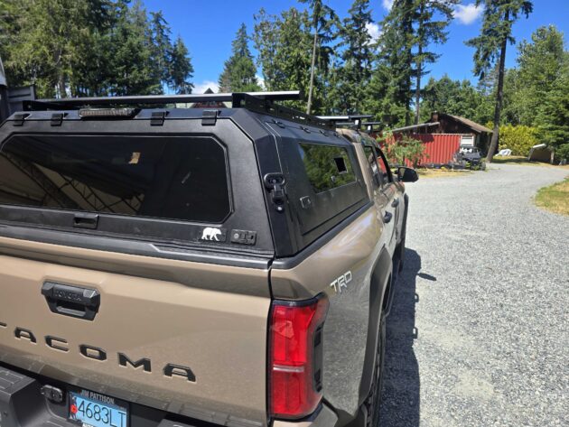 Aluminum Truck Canopy – Toyota Tacoma (2024+)