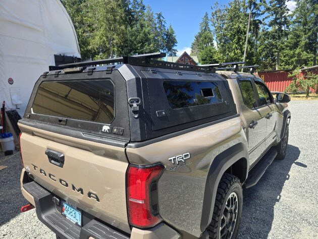 Aluminum Truck Canopy – Toyota Tacoma (2024+)