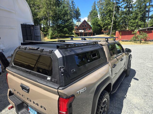 Aluminum Truck Canopy – Toyota Tacoma (2024+)