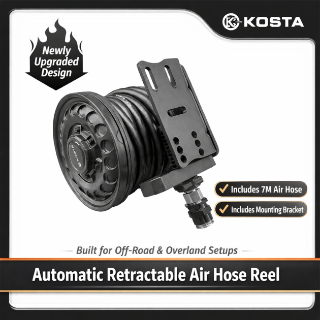 automatic retractable air hose
