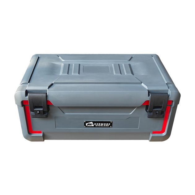 crossbar mounted storage box