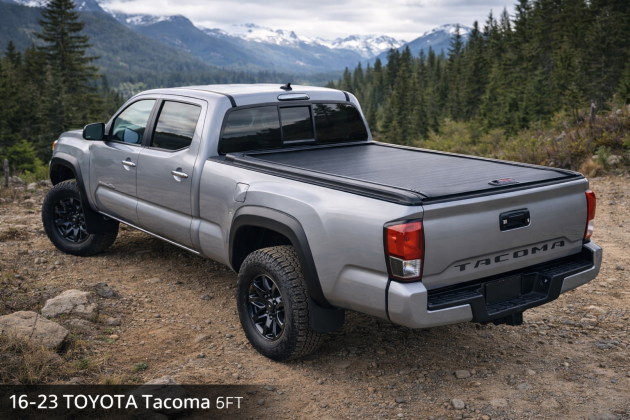 16–23 TOYOTA Tacoma 6FT – Manual Retractable Tonneau Cover