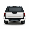 Toyota Tacoma with black canopy