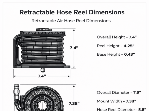 air-hose-reel-dimensions