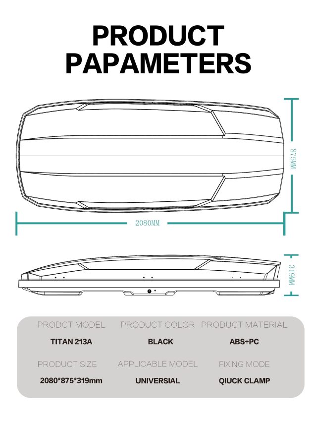rooftop cargo carrier