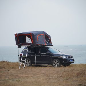 rooftop tent with annex Canada setup for extended camping