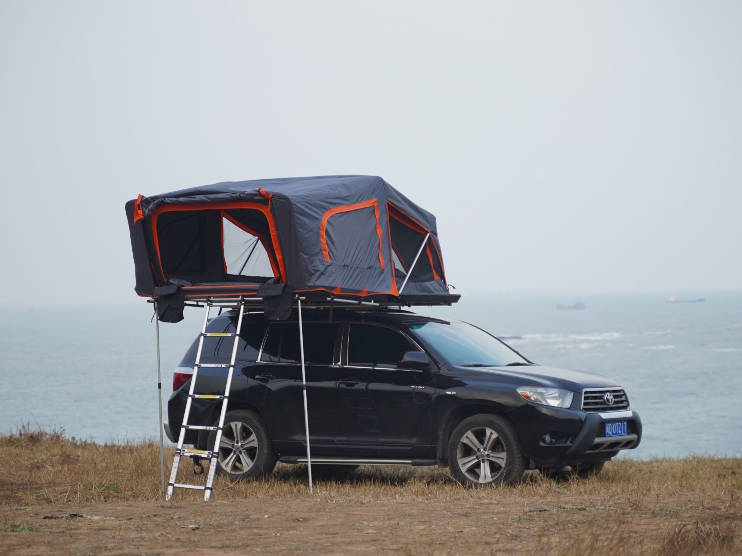 rooftop tent with annex Canada setup for extended camping